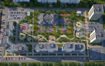 АСПЭК-Проект. Двор Bersha City